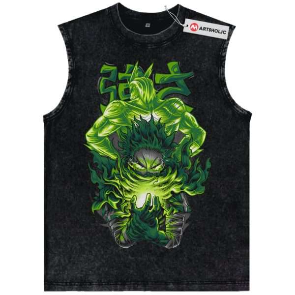 All Might Tank Top, Deku Tank Top, Izuku Midoriya Tank Top, My Hero Academia Tank Top, MHA Tank Top, Anime Vintage Tank Top