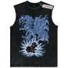 Alolan Ninetales Tank Top, Vulpix Tank Top, Pokemon Tank Top, PKM Tank Top, Anime Tank Top, Vintage Tank Top