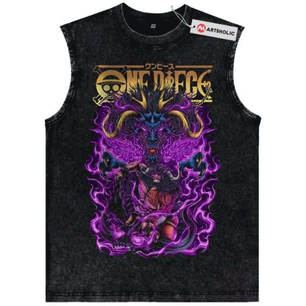 Kaido Tank Top, One Piece Tank Top, Anime Tank Top, Vintage Tank Top