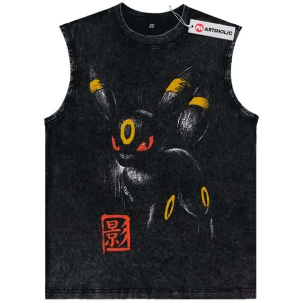 Umbreon Tank Top, Pokemon Tank Top, PKM Tank Top, Anime Tank Top, Vintage Tank Top