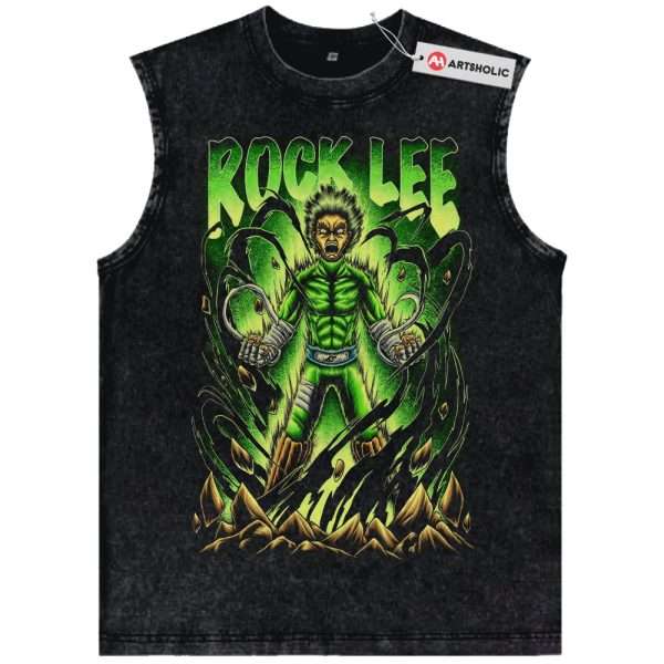 Rock Lee Tank Top, Naruto Tank Top, Anime Tank Top, Vintage Tank Top