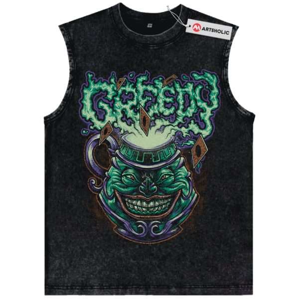Pot of Greed Tank Top, Yugioh Tank Top, Anime Tank Top, Vintage Tank Top