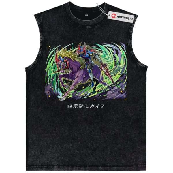Gaia The Fierce Knight Tank Top, Yugioh Tank Top, Anime Tank Top, Vintage Tank Top