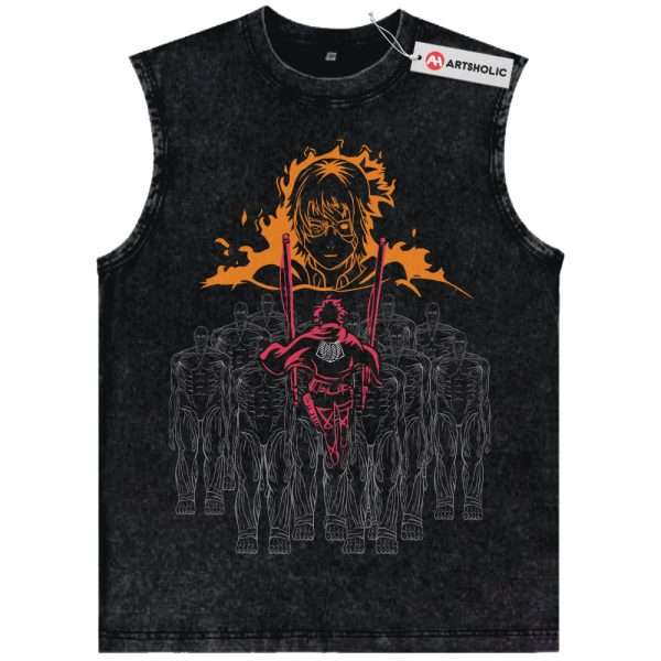 Hange Zoe Tank Top, Attack on Titan Tank Top, AOT Tank Top, Anime Tank Top, Vintage Tank Top