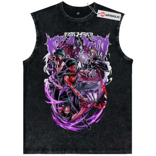 Maki Zenin Tank Top, Jujutsu Kaisen Tank Top, Anime Tank Top, Vintage Tank Top