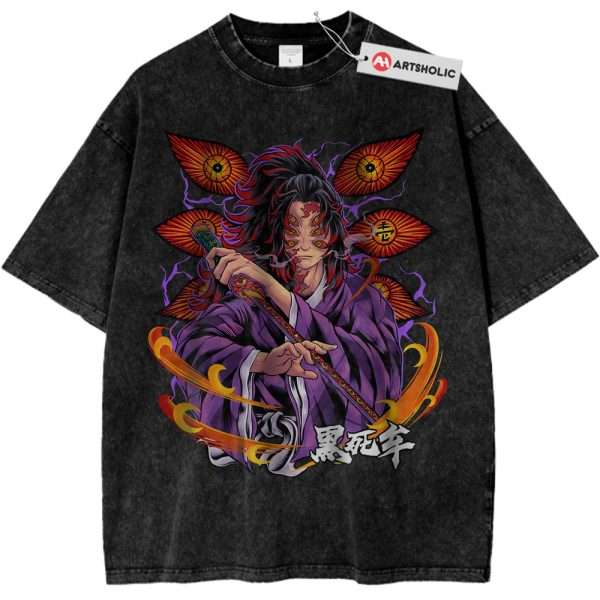 Kokushibo Shirt, Demon Slayer Shirt, Anime Shirt, Vintage T-Shirt