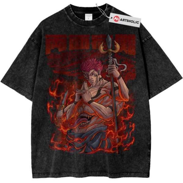 Ryomen Sukuna Shirt, Jujutsu Kaisen Shirt, Anime Shirt, Vintage T-Shirt