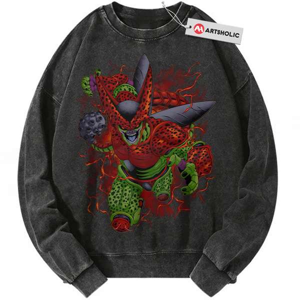 Cell Max Sweatshirt, Dragon Ball Sweatshirt, DBZ Sweatshirt, Anime Sweatshirt, Vintage Sweater