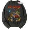 Skull Bardock Sweatshirt, Dragon Ball Sweatshirt, DBZ Sweatshirt, Anime Sweatshirt, Vintage Sweater