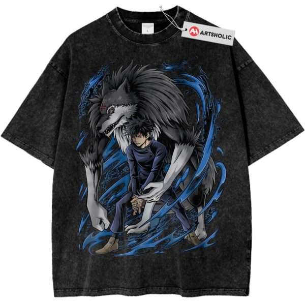 Megumi Fushiguro Shirt, Jujutsu Kaisen Shirt, Anime Shirt, Vintage Tee