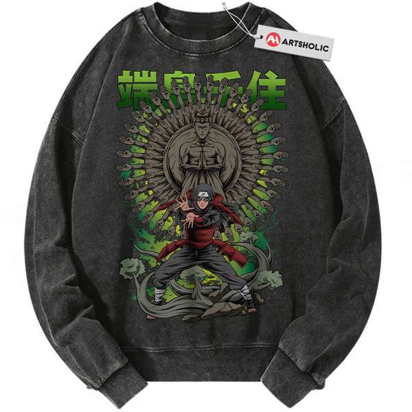 Hashirama Senju Sweatshirt, Naruto Sweatshirt, Anime Sweatshirt, Vintage Sweater