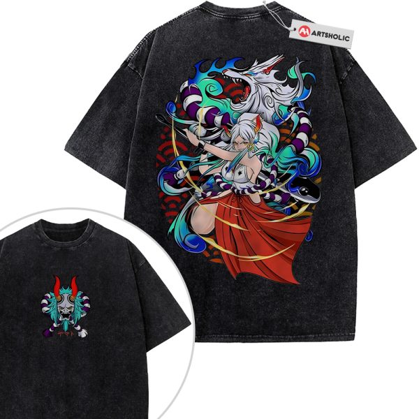 Yamato Shirt, One Piece Shirt, Anime Shirt, Vintage T-Shirt 2-Sided