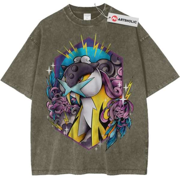 Raikou Shirt, Pokemon Shirt, PKM Shirt, Anime Shirt, Vintage T-Shirt