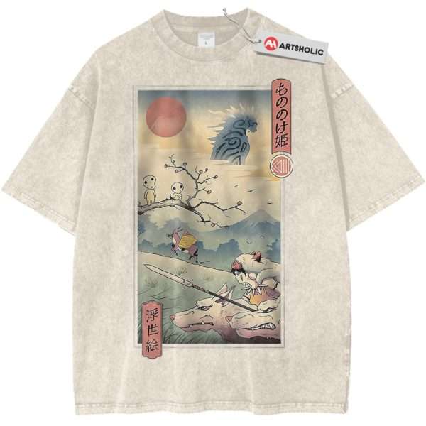 Princess Mononoke Shirt, Studio Ghibli Shirt, Anime Shirt, Vintage T-Shirt