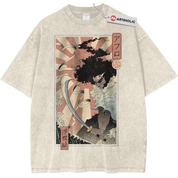 Rokutaro Shirt, Afro Samurai Shirt, Anime Shirt, Vintage Tee