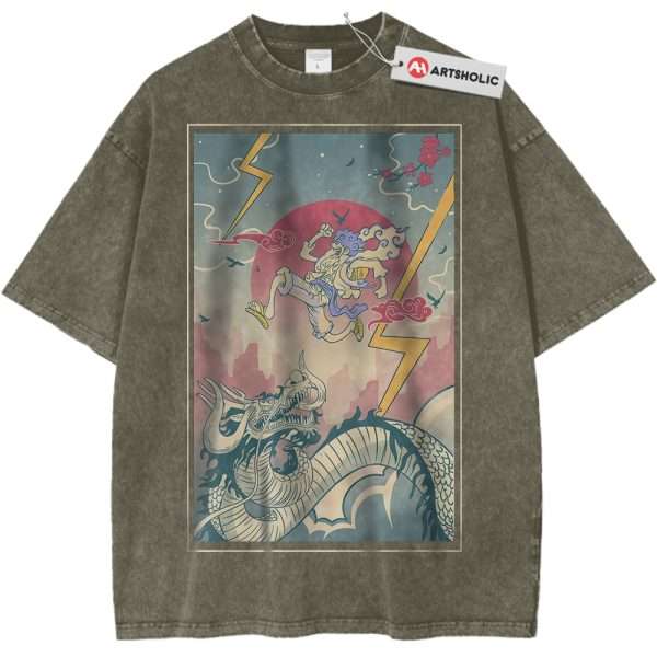 Monkey D Luffy Shirt, Kaido Shirt, One Piece Shirt, Anime Shirt, Vintage T-Shirt
