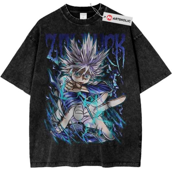 Killua Zoldyck Shirt, Hunter x Hunter Shirt, HxH Shirt, Anime Shirt, Vintage Tee
