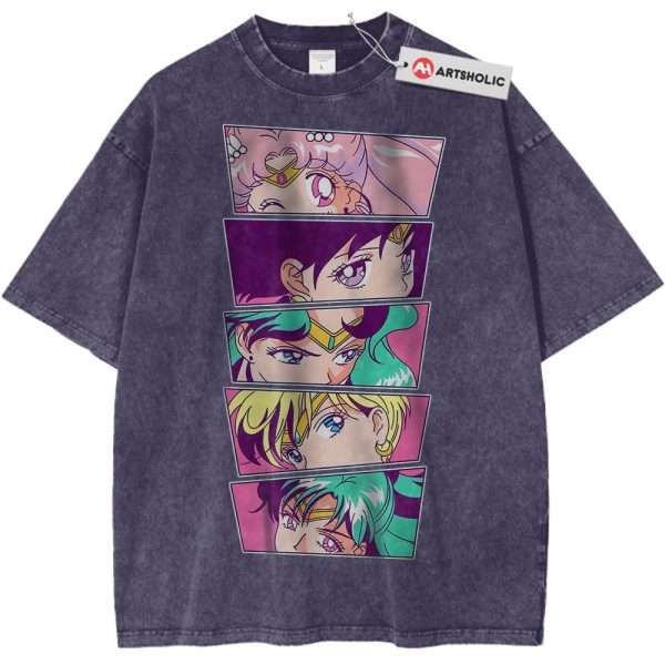 Sailor Moon Shirt, Anime Shirt, Vintage T-Shirt - Purple Haze, M