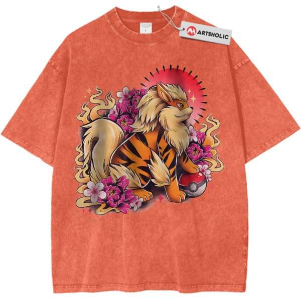 Arcanine Shirt, Pokemon Shirt, PKM Shirt, Anime Shirt, Vintage T-Shirt