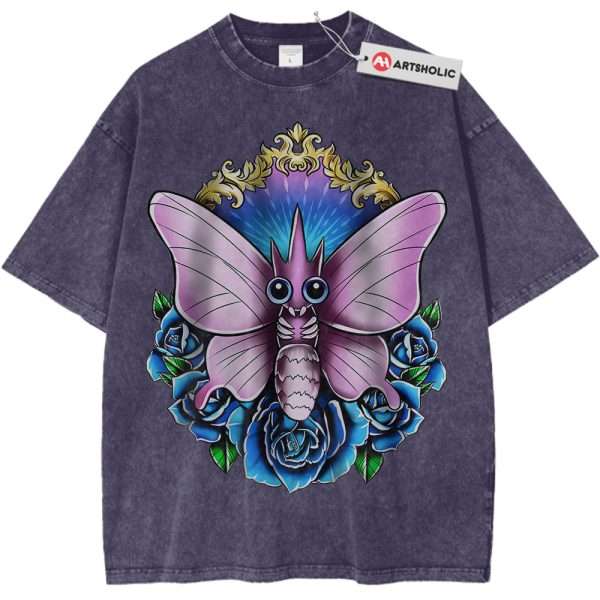 Venomoth Shirt, Pokemon Shirt, PKM Shirt, Anime Shirt, Vintage T-Shirt