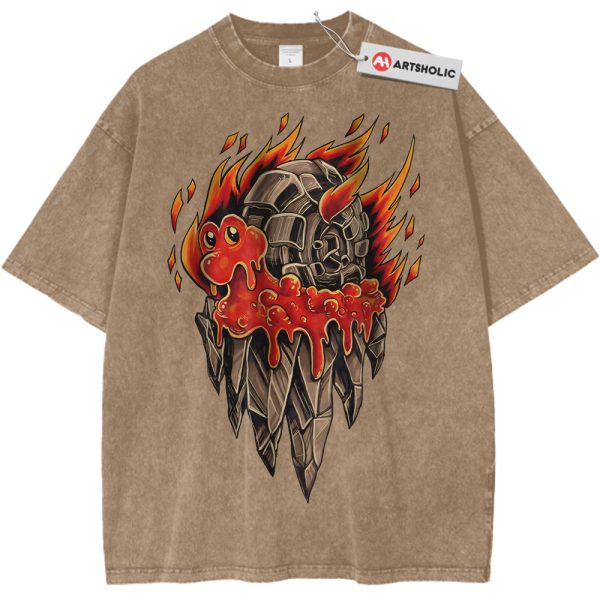 Magcargo Shirt, Pokemon Shirt, PKM Shirt, Anime Shirt, Vintage Tee
