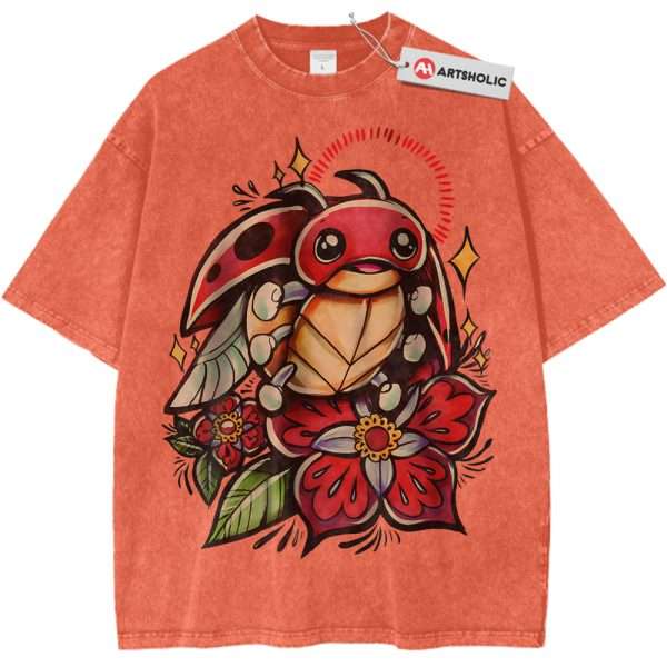 Ledyba Shirt, Pokemon Shirt, PKM Shirt, Anime Shirt, Vintage T-Shirt