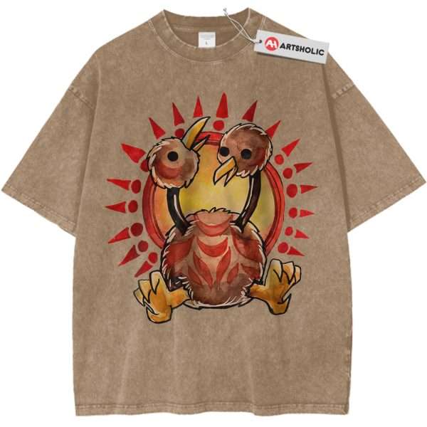 Doduo Shirt, Pokemon Shirt, PKM Shirt, Anime Shirt, Vintage T-Shirt