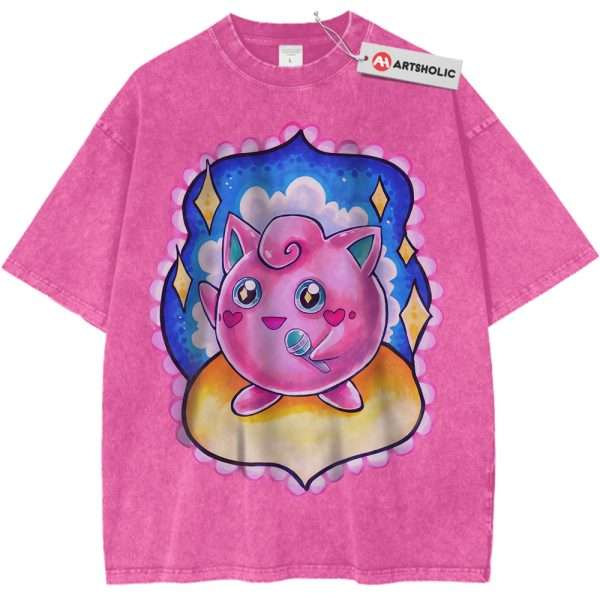 Jigglypuff Shirt, Pokemon Shirt, PKM Shirt, Anime Shirt, Vintage T-Shirt