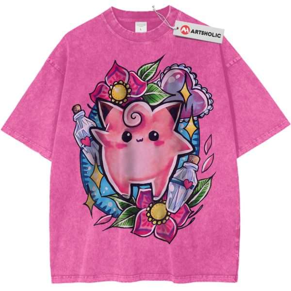 Clefairy Shirt, Pokemon Shirt, PKM Shirt, Anime Shirt, Vintage T-Shirt