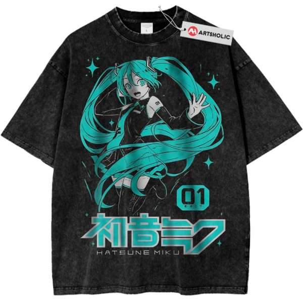 Hatsune Miku Shirt, Anime Shirt, Vintage T-Shirt