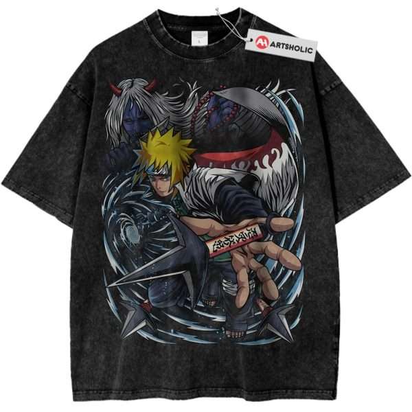 Minato Namikaze Shirt, Naruto Shirt, Anime Shirt, Vintage Tee