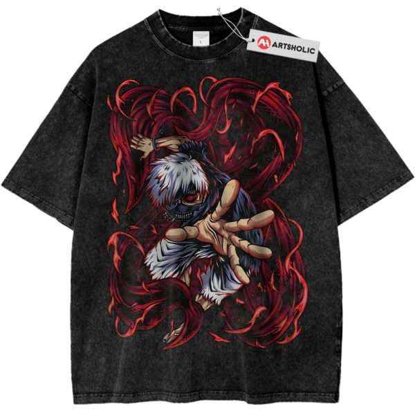 Ken Kaneki Shirt, Tokyo Ghoul Shirt, Anime Shirt, Vintage Tee