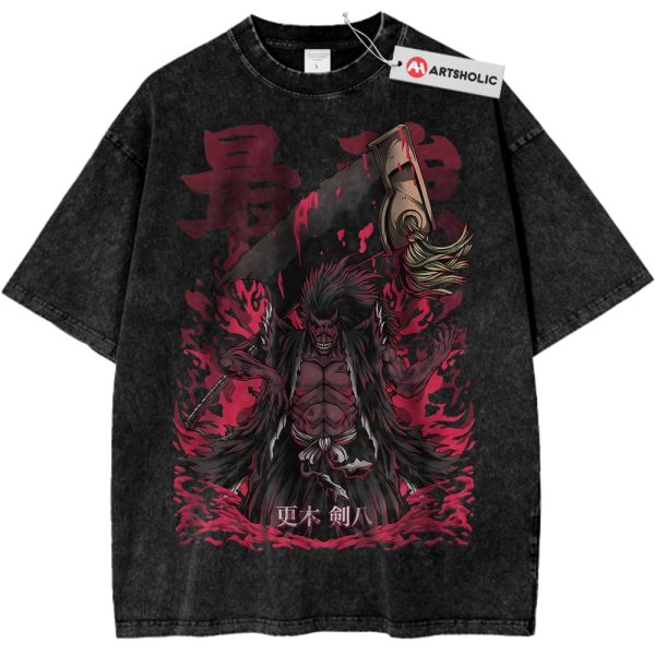 Kenpachi Zaraki Shirt, Bleach Shirt, Anime Shirt, Vintage T-Shirt