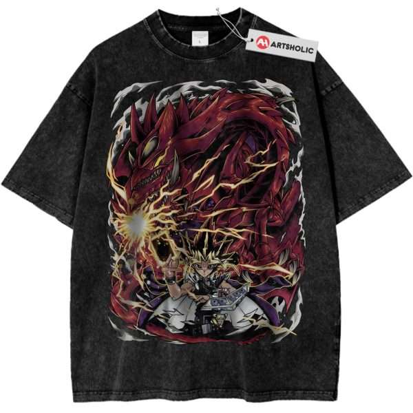 The Sky Dragon of Osiris Shirt, Yugi Muto Shirt, Anime Shirt, Vintage Tee