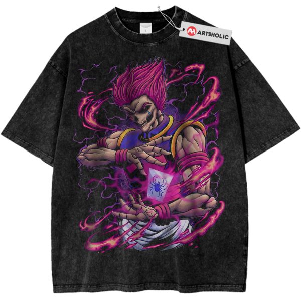 Skull Hisoka Shirt, Hunter x Hunter Shirt, HxH Shirt, Anime Shirt, Vintage T-Shirt