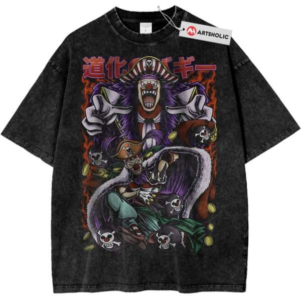 Buggy Shirt, One Piece Shirt, Anime Shirt, Vintage Tee
