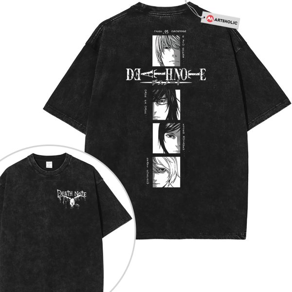 Death Note Shirt, Anime Shirt, Vintage T-Shirt 2-Sided