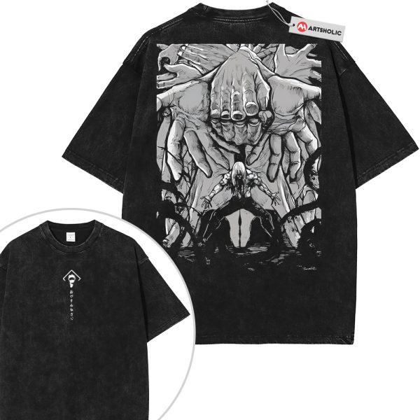 Mahito Shirt, Jujutsu Kaisen Shirt, Anime Shirt, Vintage T-Shirt 2-Sided