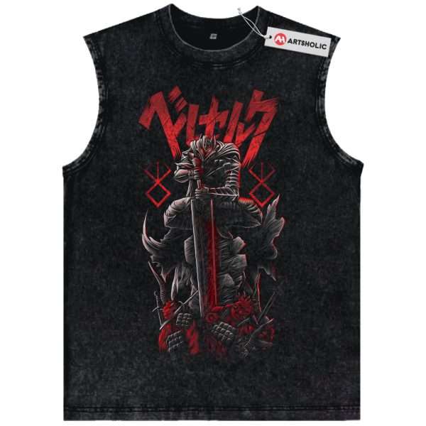 Guts Tank Top, Berserk Tank Top, Anime Tank Top, Vintage Tank Top