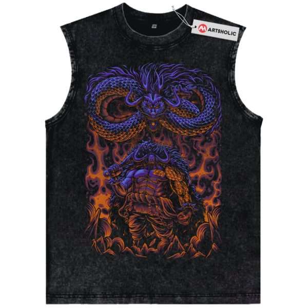 Kaido Tank Top, One Piece Tank Top, Anime Tank Top, Vintage Tank Top