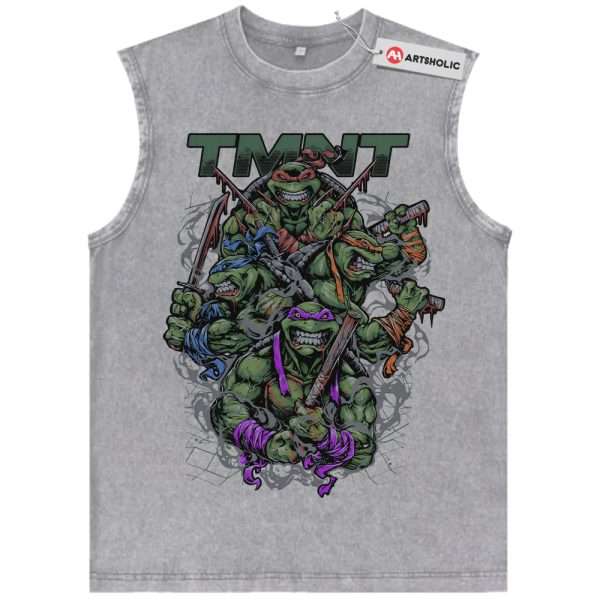Tank Topnage Mutant Ninja Turtles Tank Top, TMNT Tank Top, Animated Tank Top, Vintage Tank Top