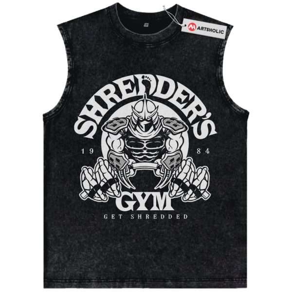 Shredder Tank Top, Tank Topnage Mutant Ninja Turtles Tank Top, TMNT Tank Top, Animated Tank Top, Vintage Tank Top