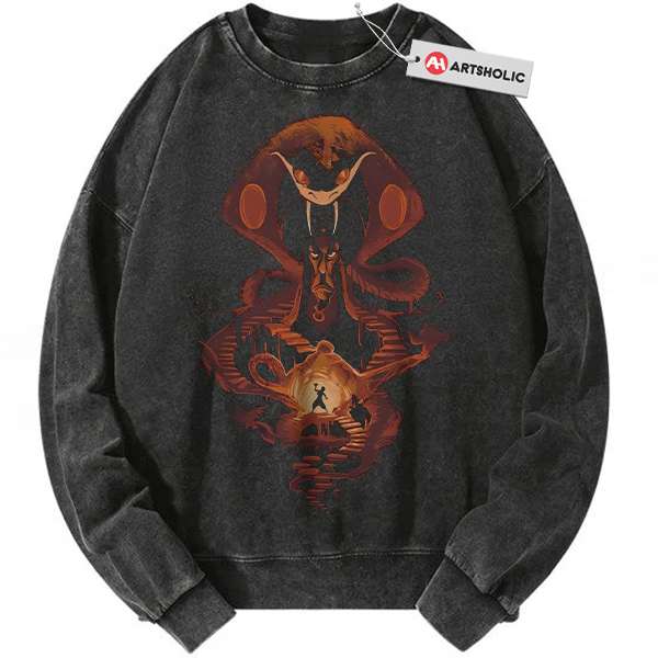 Jafar Sweatshirt, Aladdin Sweatshirt, Animated Sweatshirt, Vintage Sweater