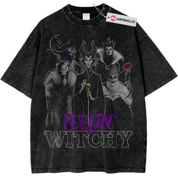 Witchy Villain Shirt, Animated Shirt, Vintage T-Shirt