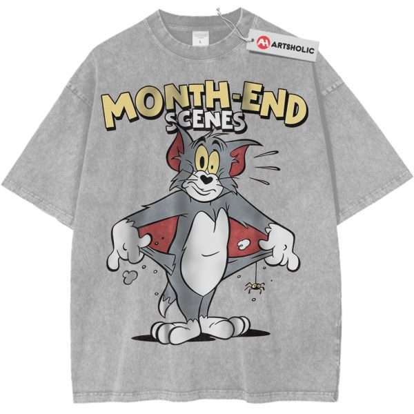 Tom and Jerry Shirt, Animated Shirt, Vintage Tee