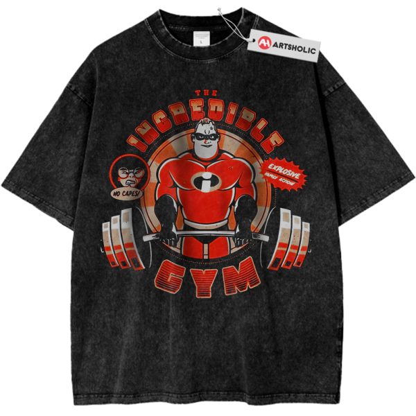 Bob Parr Shirt, The Incredibles Shirt, Gym Shirt, Animated Shirt, Vintage Tee