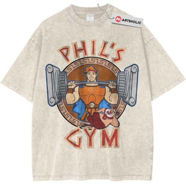 Hercules Shirt, Gym Shirt, Animated Shirt, Vintage T-Shirt