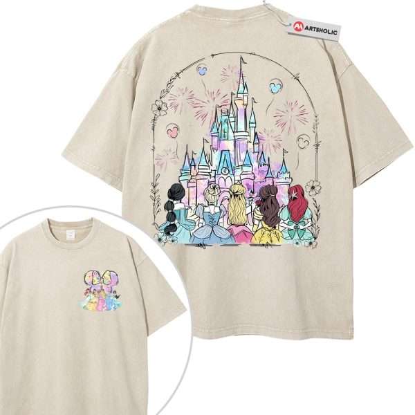 Disney Princess Shirt, Animated Shirt, Vintage T-Shirt 2-Sided
