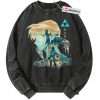 Link Sweatshirt, The Legend of Zelda Sweatshirt, Game Sweatshirt, Vintage Sweater