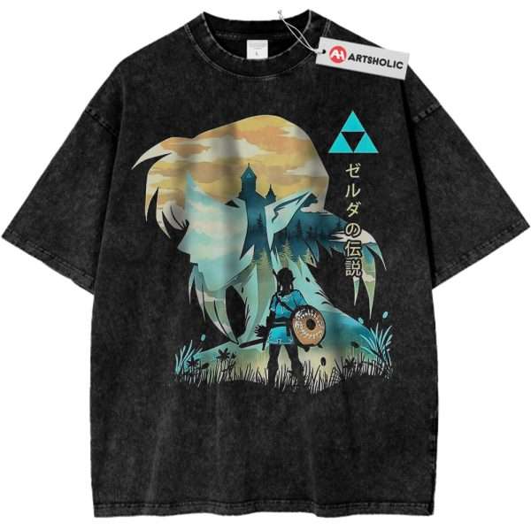 Link Shirt, The Legend of Zelda Shirt, Game Shirt, Vintage Tee